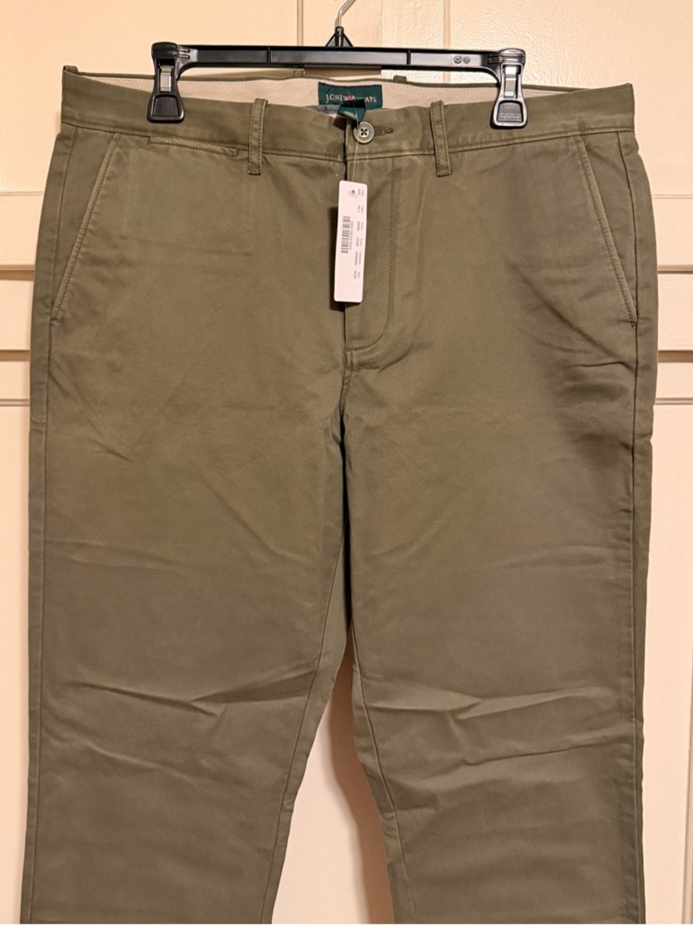 J. Crew Men's Olive Chino Pants